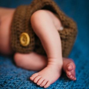 Knitted Newborn Outfit